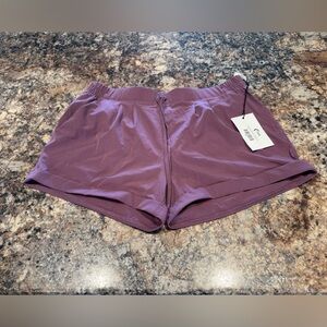 ZYIA Purple Athletic Shorts NWT